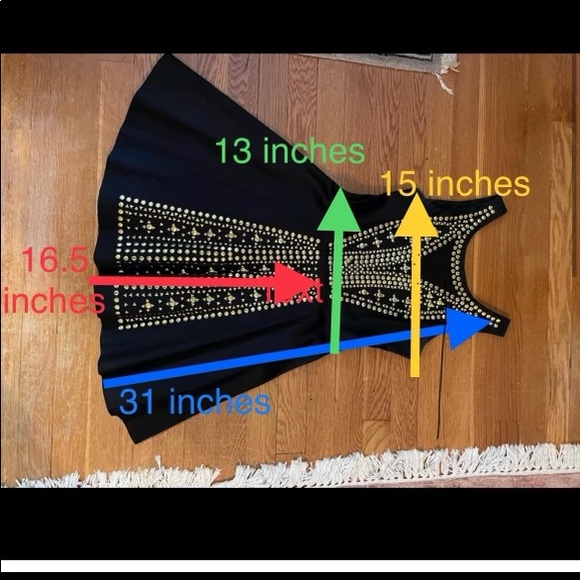 Studded a-line dress - Picture 5 of 5